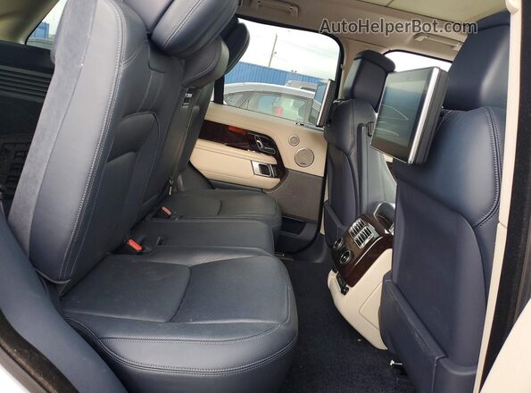 SALGS2SE1NA466317 2022 LAND ROVER RANGE White Սալոնի հետևի տեսք