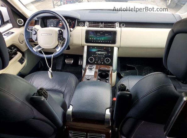 SALGS2SE1NA466317 2022 LAND ROVER RANGE White Առջևի վահանակի տեսք