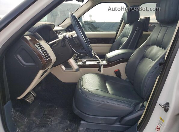 SALGS2SE1NA466317 2022 LAND ROVER RANGE White Սալոնի դիմացի տեսք
