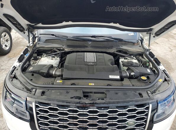 SALGS2SE1NA466317 2022 LAND ROVER RANGE White Շարժիչի բաժամունքի տեսք