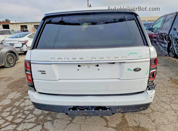 SALGS2SE1NA466317 2022 LAND ROVER RANGE White Հետևի տեսք