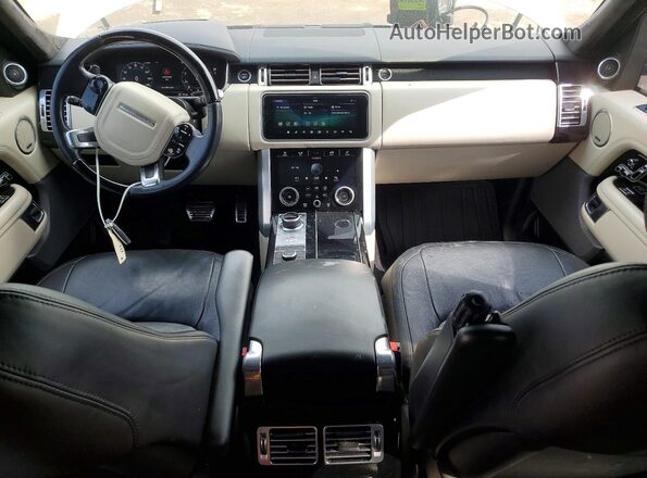 SALGS2SE2MA421367 2021 LAND ROVER RANGE Белый Вид панели приборов