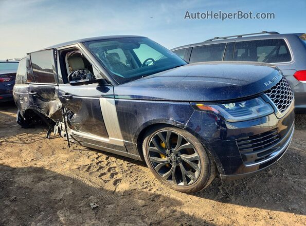 SALGS2SE4LA586741 2020 LAND ROVER RANGE Blue Delantero derecho
