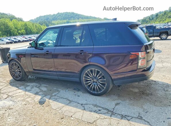 SALGS2SE4LA597965 2020 LAND ROVER RANGE Maroon Trasero izquierdo