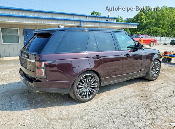 SALGS2SE4LA597965 2020 LAND ROVER RANGE Maroon Trasero derecho