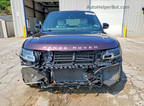 SALGS2SE4LA597965 2020 LAND ROVER RANGE Maroon Vista frontal