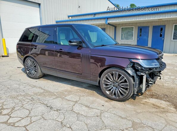 SALGS2SE4LA597965 2020 LAND ROVER RANGE Maroon Delantero derecho
