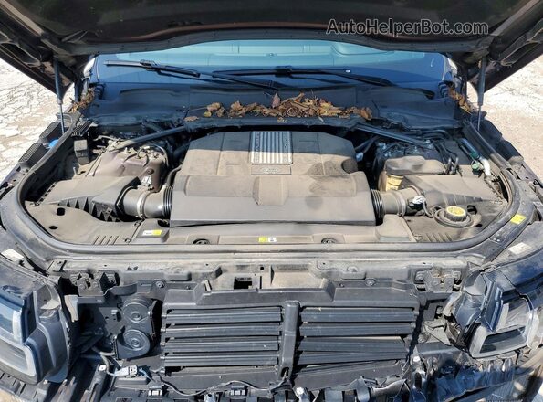 SALGS2SE4LA597965 2020 LAND ROVER RANGE Maroon Vista del compartimento del motor