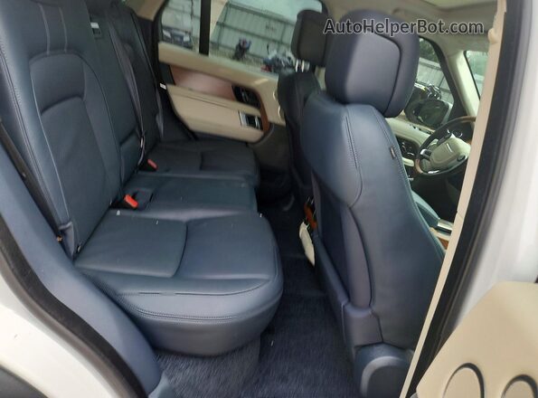 SALGS2SE4MA453740 2021 LAND ROVER RANGE White Вид задньої частини салону