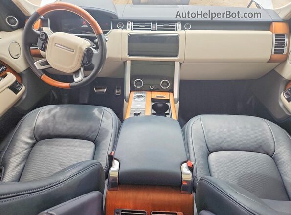 SALGS2SE4MA453740 2021 LAND ROVER RANGE White Вид панелі приладів