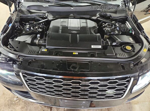 SALGS2SE6NA469147 2022 LAND ROVER RANGE Black Вид підкапотного простору