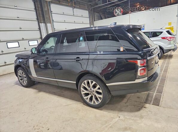 SALGS2SE6NA469147 2022 LAND ROVER RANGE Black Задня ліва чверть