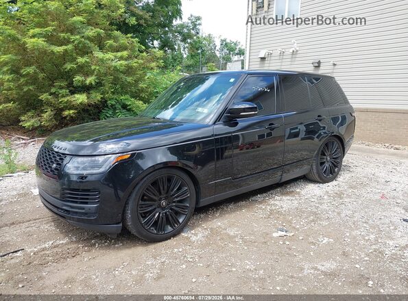 SALGS2SE7LA569268 2020 LAND ROVER RANGE ROVER Black Front left