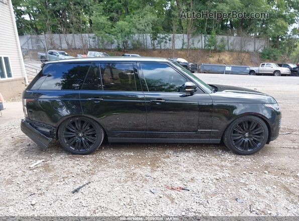SALGS2SE7LA569268 2020 LAND ROVER RANGE ROVER Black Rear interior view