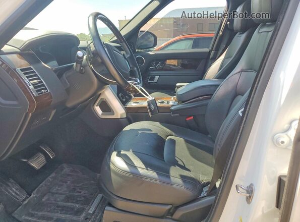SALGS2SE9MA423746 2021 LAND ROVER RANGE White Vista interior delantera