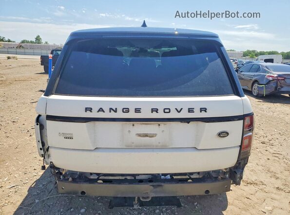 SALGS2SE9MA423746 2021 LAND ROVER RANGE White Vista trasera