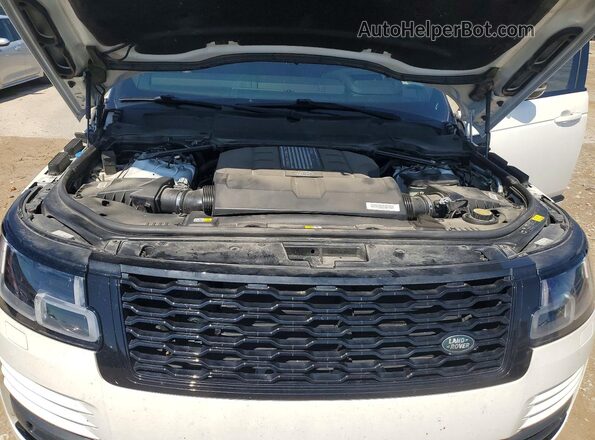 SALGS2SE9MA423746 2021 LAND ROVER RANGE White Vista del compartimento del motor