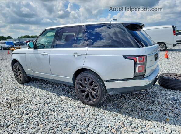 SALGS2SV0KA548244 2019 LAND ROVER RANGE Silver უკანა მარცხენა