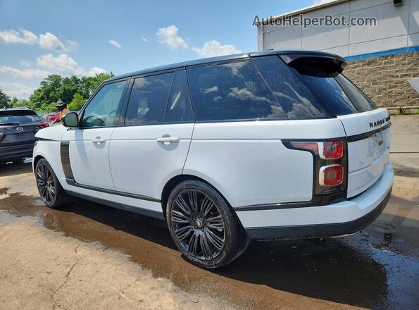 SALGS2SV0KA567117 2019 LAND ROVER RANGE White Задня ліва чверть