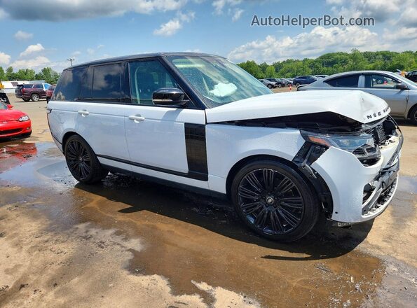 SALGS2SV0KA567117 2019 LAND ROVER RANGE White Передня права чверть