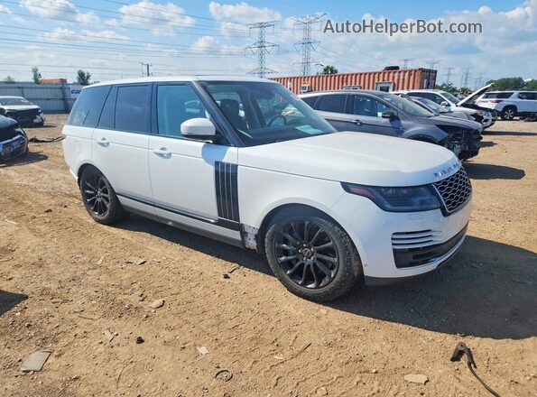 SALGS2SV1KA521554 2019 LAND ROVER RANGE White Przód prawy