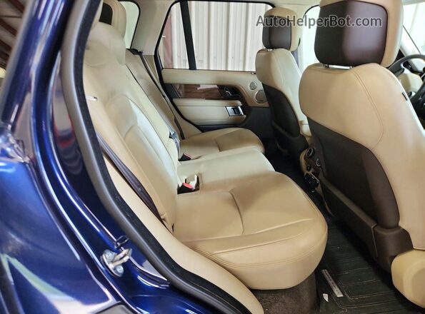 SALGS2SV1KA547054 2019 LAND ROVER RANGE Black Rear interior view