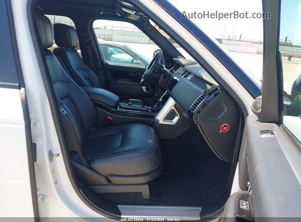 SALGS2SV2JA509301 2018 LAND ROVER RANGE ROVER White Սալոնի դիմացի տեսք