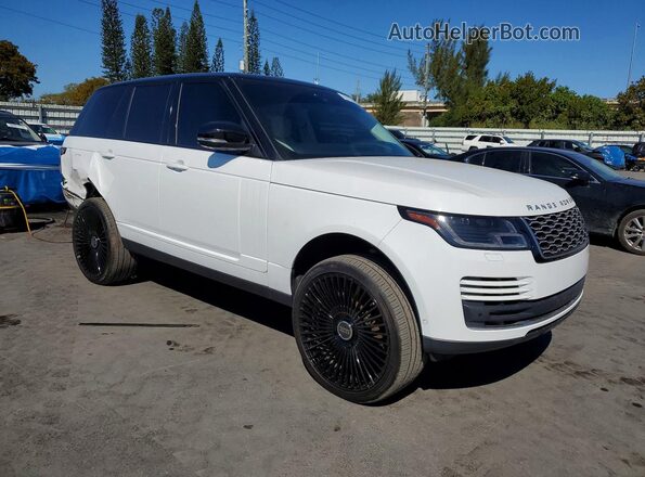 SALGS2SV3JA391842 2018 LAND ROVER RANGE White წინა მარჯვენა