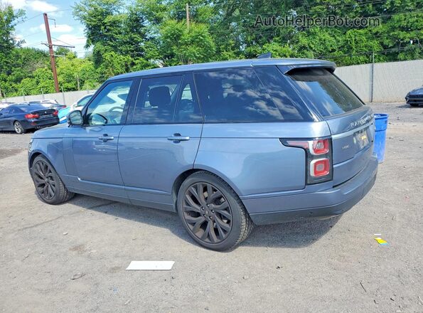 SALGS2SV3KA539571 2019 LAND ROVER RANGE Серебряный Задняя левая четверть