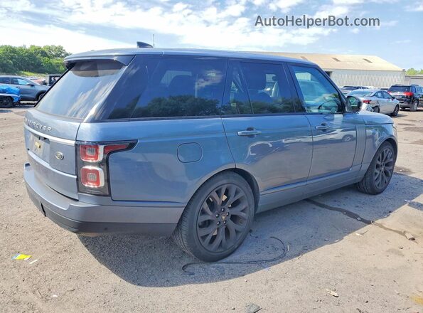 SALGS2SV3KA539571 2019 LAND ROVER RANGE Серебряный Задняя правая четверть