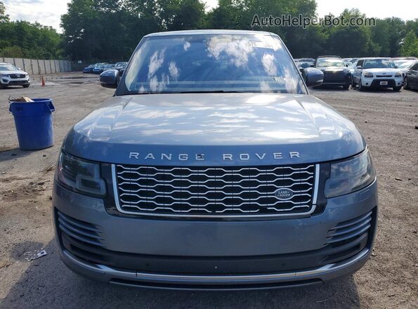 SALGS2SV3KA539571 2019 LAND ROVER RANGE Серебряный Вид спереди