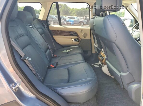SALGS2SV3KA539571 2019 LAND ROVER RANGE Серебряный Вид задней части салона