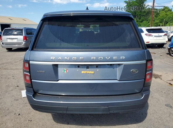 SALGS2SV3KA539571 2019 LAND ROVER RANGE Серебряный Вид сзади