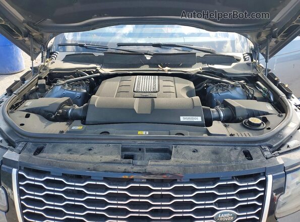 SALGS2SV3KA539571 2019 LAND ROVER RANGE Серебряный Вид подкапотного пространства