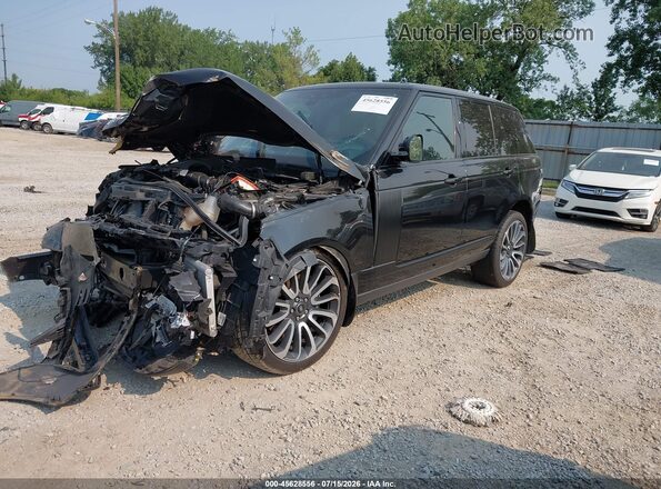 SALGS2SV3KA547797 2019 LAND ROVER RANGE ROVER Black Front left