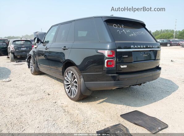 SALGS2SV3KA547797 2019 LAND ROVER RANGE ROVER Black Rear left