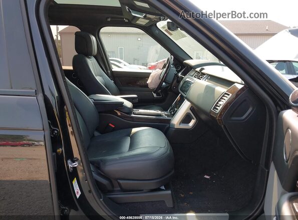 SALGS2SV3KA547797 2019 LAND ROVER RANGE ROVER Black Front interior view