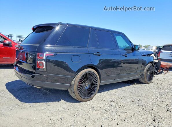 SALGS2SV3KA557505 2019 LAND ROVER RANGE Black Tył prawy