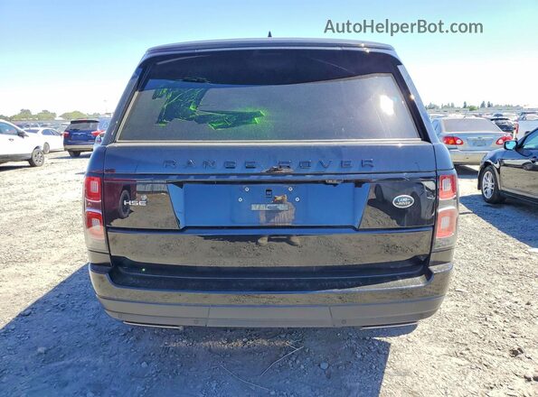 SALGS2SV3KA557505 2019 LAND ROVER RANGE Black Widok z tyłu