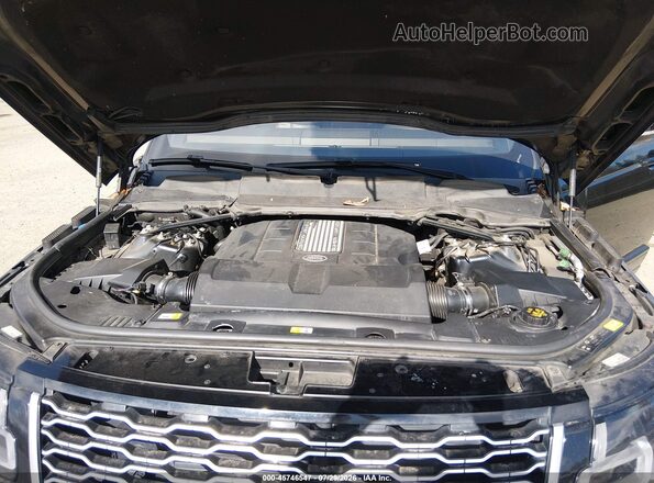 SALGS2SV4JA385936 2018 LAND ROVER RANGE ROVER Black Widok z tyłu