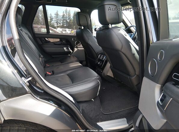 SALGS2SV4JA385936 2018 LAND ROVER RANGE ROVER Black Widok naklejki z numerem VIN
