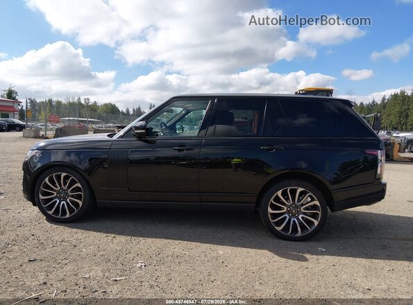 SALGS2SV4JA385936 2018 LAND ROVER RANGE ROVER Black Widok wnętrza 360 stopni