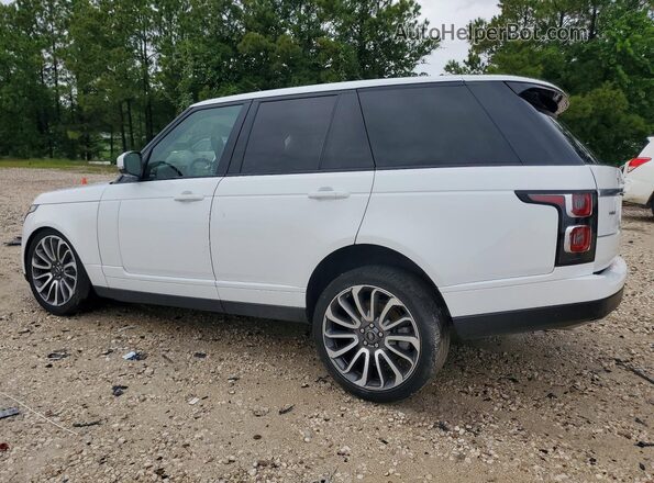 SALGS2SV4KA566729 2019 LAND ROVER RANGE White Հետևի ձախ