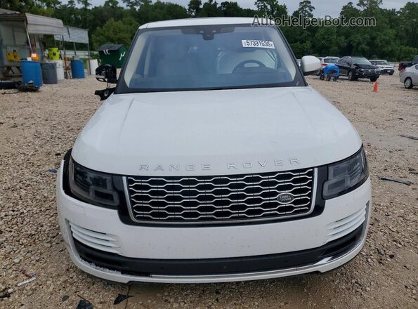 SALGS2SV4KA566729 2019 LAND ROVER RANGE White Դիմացի տեսք
