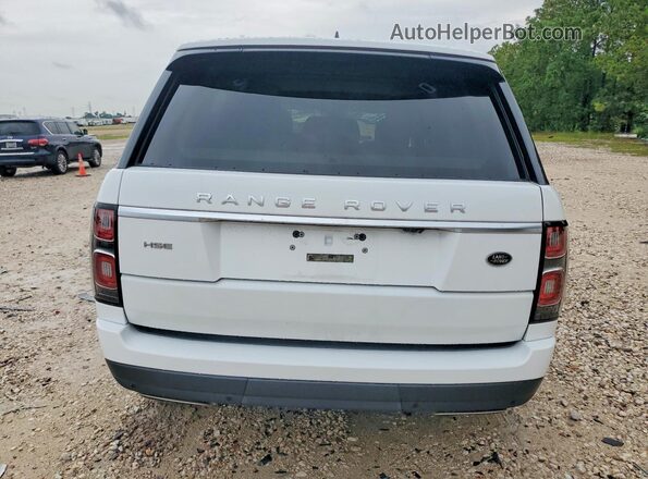 SALGS2SV4KA566729 2019 LAND ROVER RANGE White Հետևի տեսք