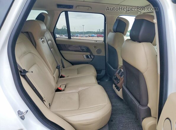 SALGS2SV4KA566729 2019 LAND ROVER RANGE White Սալոնի հետևի տեսք