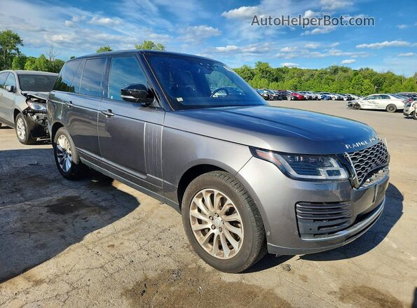SALGS2SV5JA389526 2018 LAND ROVER RANGE Gray Առջևի աջ