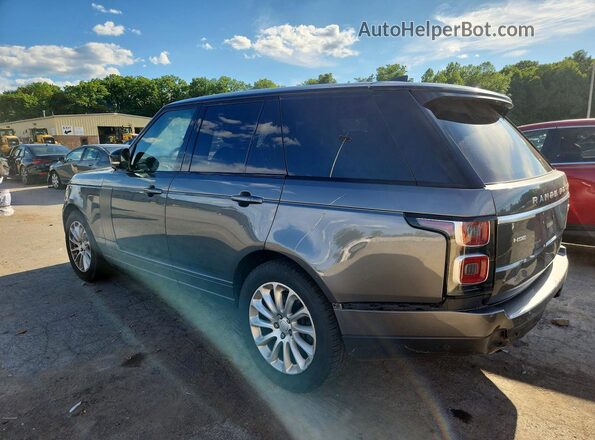 SALGS2SV5JA389526 2018 LAND ROVER RANGE Gray Հետևի ձախ