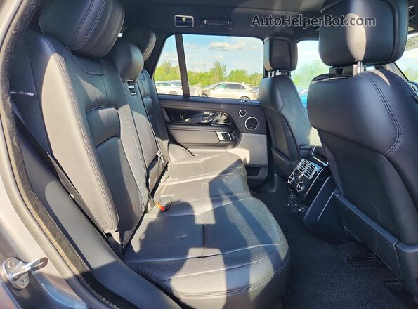 SALGS2SV5JA389526 2018 LAND ROVER RANGE Gray Սալոնի հետևի տեսք