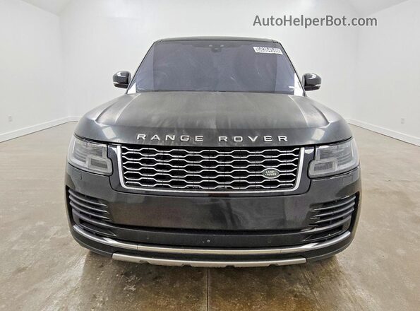 SALGS2SV6JA508507 2018 LAND ROVER RANGE Black Вид спереду